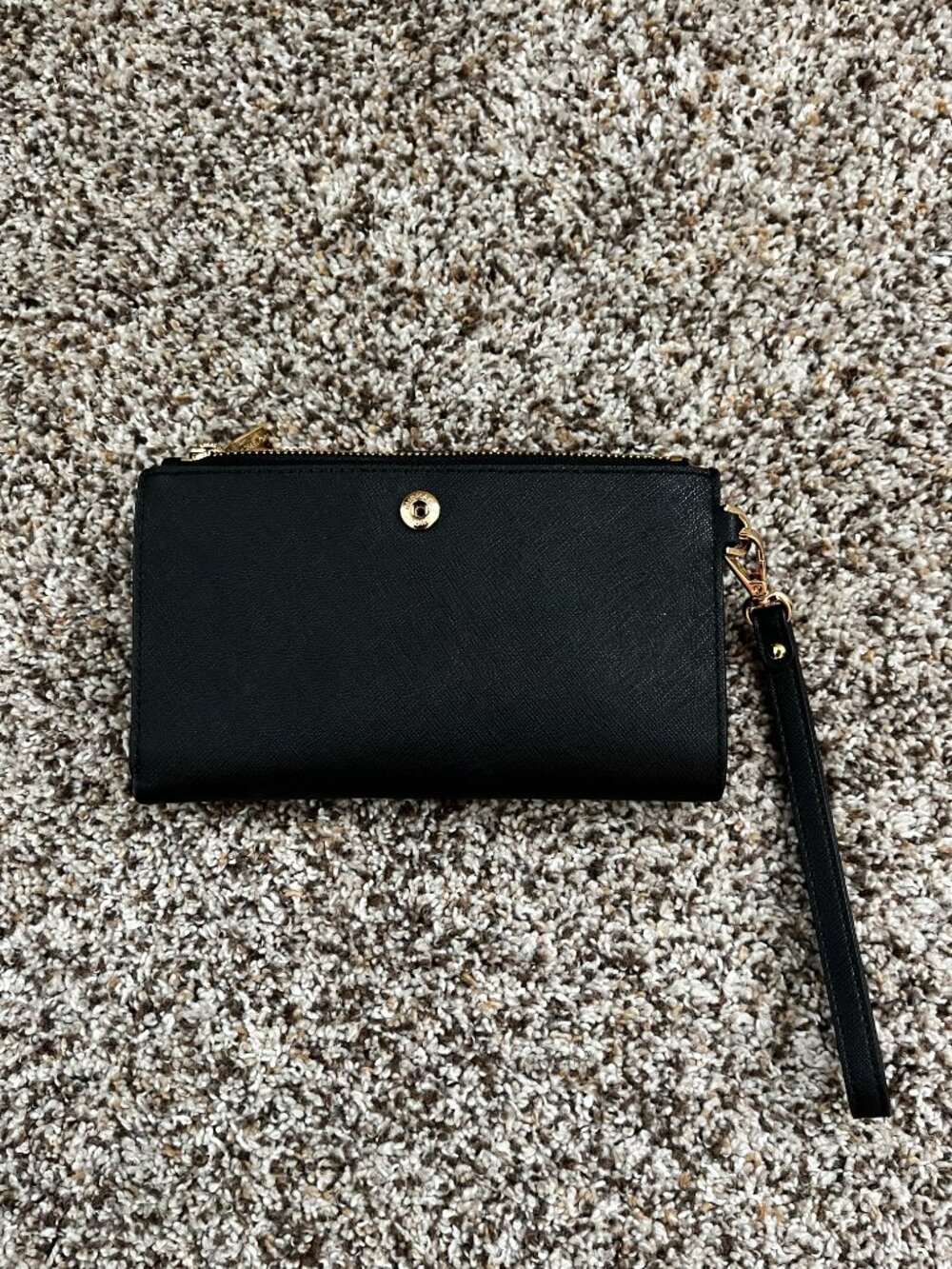 Michael Kors Adele Double Zip Gold Tone Wristlet Wallet - Picture 7 of 7